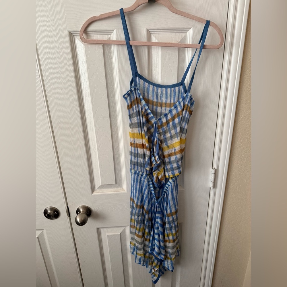 Missoni mare plaid beach cover up size 40 Made in Italy - Picture 3 of 5